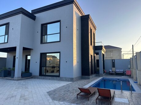 5 otaqlı həyət evi/bağ evi - Nardaran q. - 400 m²