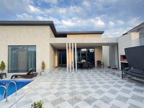 4 otaqlı həyət evi/bağ evi - Şağan q. - 240 m²