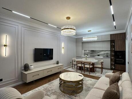 3 otaqlı yeni tikili - Nəsimi r. - 110 m²
