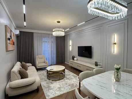 3 otaqlı yeni tikili - Nəsimi r. - 110 m²