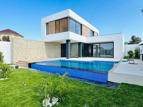 4 otaqlı həyət evi/bağ evi - Şüvəlan q. - 350 m²