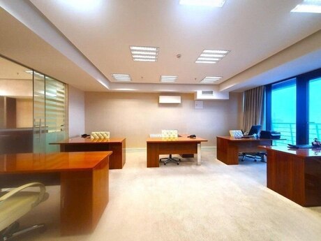 5 otaqlı ofis - Şah İsmayıl Xətai m. - 175 m²