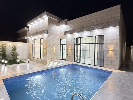 4 otaqlı həyət evi/bağ evi - Mərdəkan q. - 160 m²