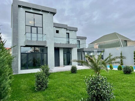 5 otaqlı həyət evi/bağ evi - Mərdəkan q. - 400 m²