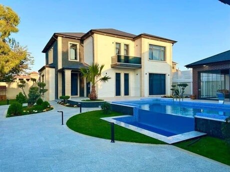 5 otaqlı həyət evi/bağ evi - Mərdəkan q. - 400 m²