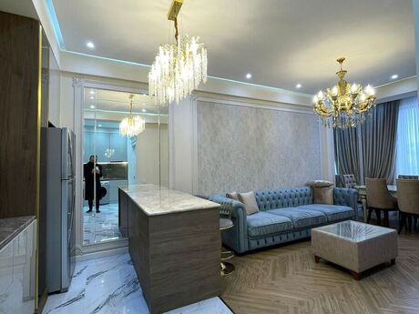 2 otaqlı yeni tikili - Nəriman Nərimanov m. - 66 m²