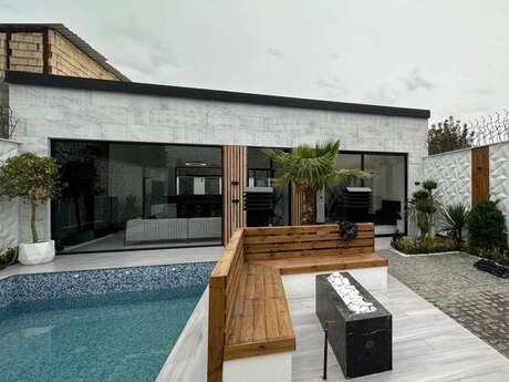 4 otaqlı həyət evi/bağ evi - Mərdəkan q. - 180 m²