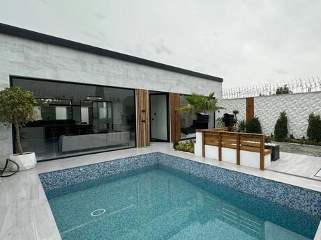 4 otaqlı həyət evi/bağ evi - Mərdəkan q. - 180 m²