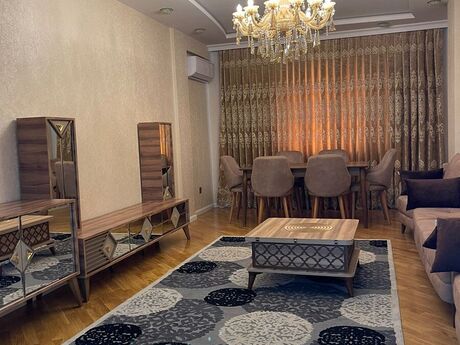3 otaqlı yeni tikili - İnşaatçılar m. - 135 m²