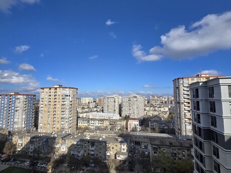3 otaqlı yeni tikili - Nəriman Nərimanov m. - 128 m²