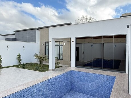 4 otaqlı həyət evi/bağ evi - Mərdəkan q. - 160 m²