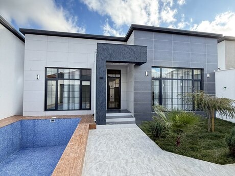 4 otaqlı həyət evi/bağ evi - Mərdəkan q. - 160 m²