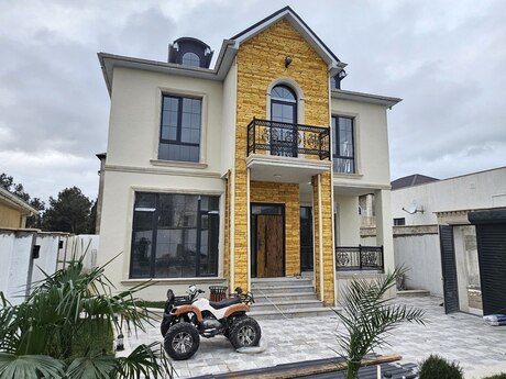 4 otaqlı həyət evi/bağ evi - Şüvəlan q. - 200 m²