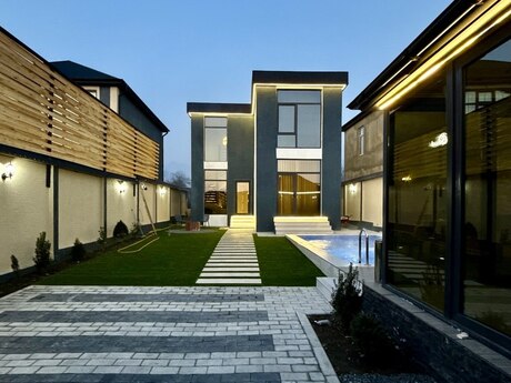 3 otaqlı həyət evi/bağ evi - Qəbələ - 100 m²