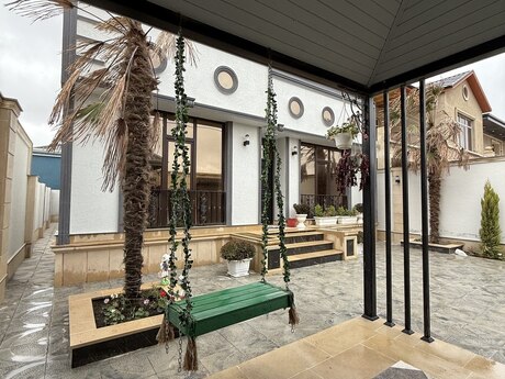 4 otaqlı həyət evi/bağ evi - Məmmədli q. - 120 m²