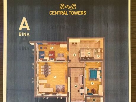 3 otaqlı mənzil, 154 m², Nizami: 585 000 ₼ 2