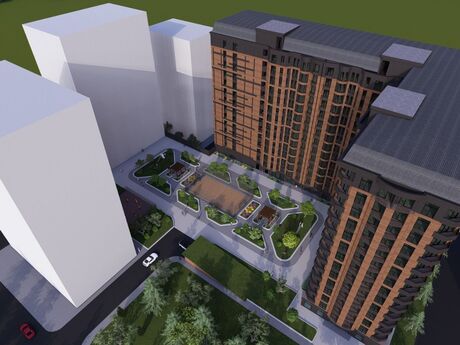 1 otaqlı yeni tikili - İnşaatçılar m. - 62 m²