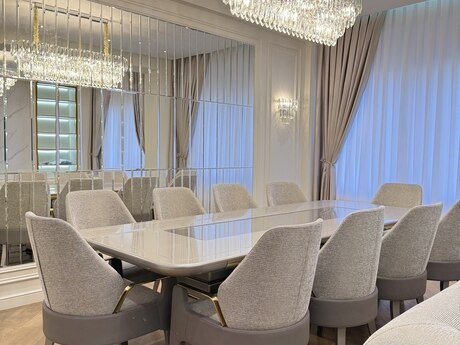 3 otaqlı yeni tikili - Ağ şəhər q. - 145 m²