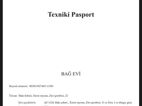 Torpaq - Zirə q. - 13 sot