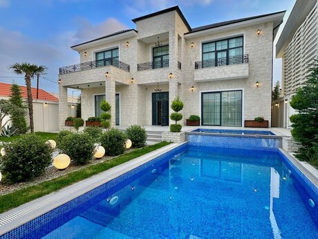 6 otaqlı həyət evi/bağ evi - Şüvəlan q. - 400 m²