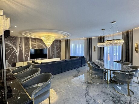 4 otaqlı yeni tikili - Ağ şəhər q. - 223 m²