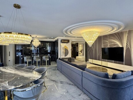 4 otaqlı yeni tikili - Ağ şəhər q. - 223 m²
