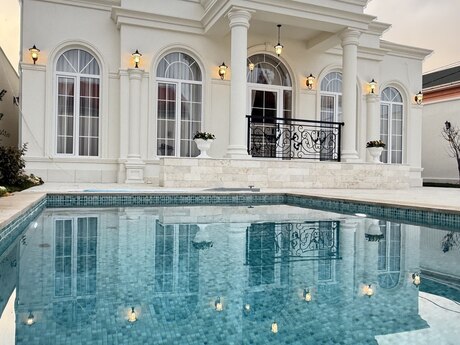 4 otaqlı həyət evi/bağ evi - Mərdəkan q. - 130 m²