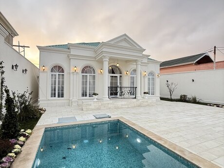 4 otaqlı həyət evi/bağ evi - Mərdəkan q. - 130 m²