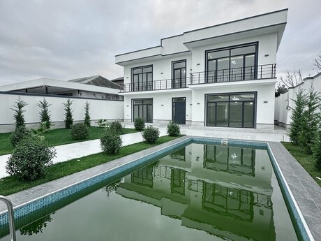 4 otaqlı həyət evi/bağ evi - Mərdəkan q. - 250 m²