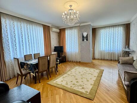 3 otaqlı yeni tikili - Şah İsmayıl Xətai m. - 125 m²