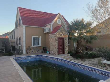 4 otaqlı həyət evi/bağ evi - Zabrat q. - 120 m²