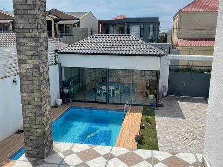Mərdəkanda 4 otaqlı həyət evi kirayə verilir, 300 m², 1 000 AZN/ay, şəkil 5 / 12