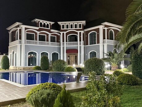 7 otaqlı həyət evi/bağ evi - Mərdəkan q. - 650 m²