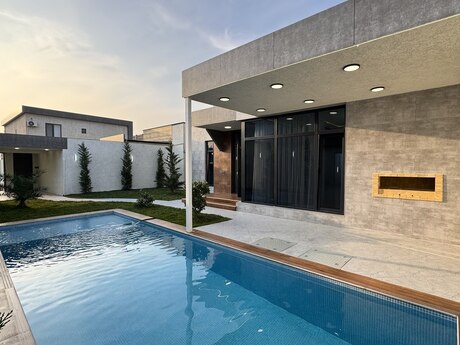 4 otaqlı həyət evi/bağ evi - Mərdəkan q. - 140 m²