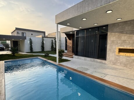 4 otaqlı həyət evi/bağ evi - Mərdəkan q. - 140 m²