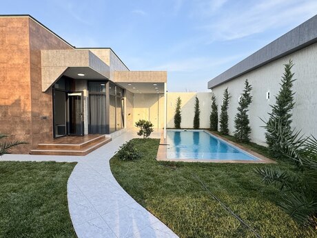 4 otaqlı həyət evi/bağ evi - Mərdəkan q. - 140 m²