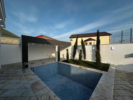 4 otaqlı həyət evi/bağ evi - Şüvəlan q. - 155 m²