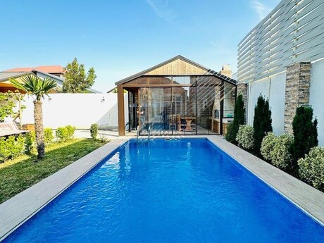 4 otaqlı həyət evi/bağ evi - Mərdəkan q. - 200 m²