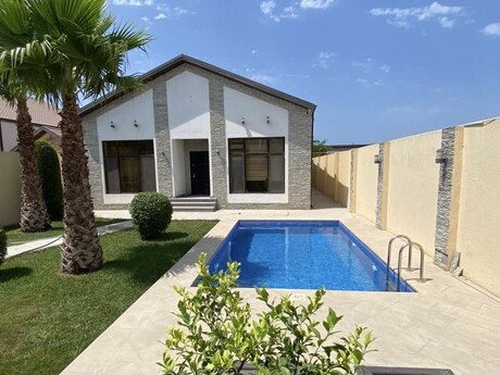 4 otaqlı həyət evi/bağ evi - Mərdəkan q. - 180 m²