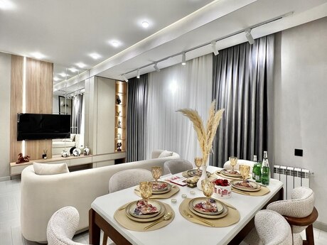 2 otaqlı yeni tikili - Qara Qarayev m. - 78 m²