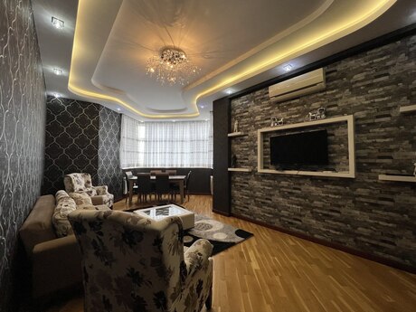 3 otaqlı yeni tikili - Nəriman Nərimanov m. - 110 m²
