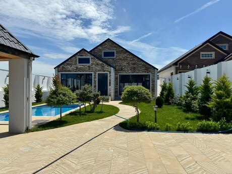 4 otaqlı həyət evi/bağ evi - Mərdəkan q. - 200 m²