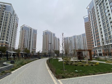 4 otaqlı yeni tikili - Bakmil m. - 128.8 m²