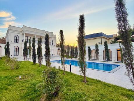6 otaqlı həyət evi/bağ evi - Mərdəkan q. - 360 m²