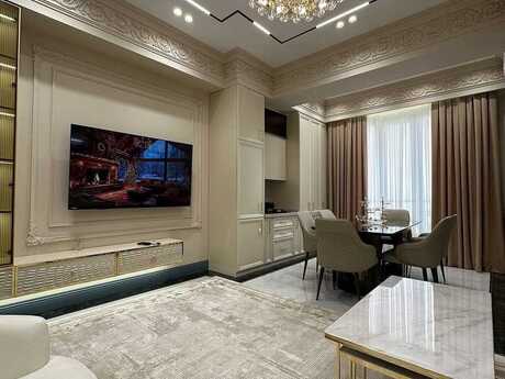 3 otaqlı yeni tikili - Nəriman Nərimanov m. - 115 m²