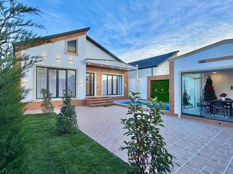 4 otaqlı həyət evi/bağ evi - Şüvəlan q. - 160 m²