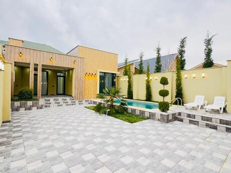 4 otaqlı həyət evi/bağ evi - Mərdəkan q. - 160 m²