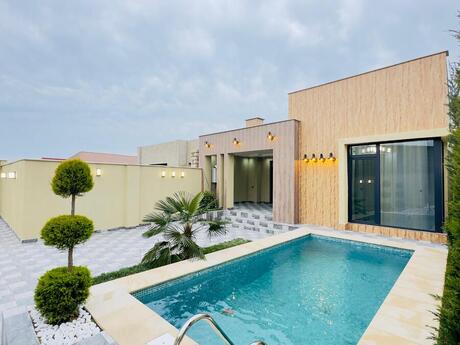 4 otaqlı həyət evi/bağ evi - Mərdəkan q. - 160 m²