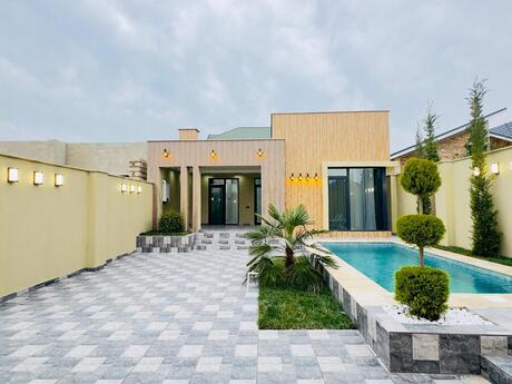4 otaqlı həyət evi/bağ evi - Mərdəkan q. - 160 m²