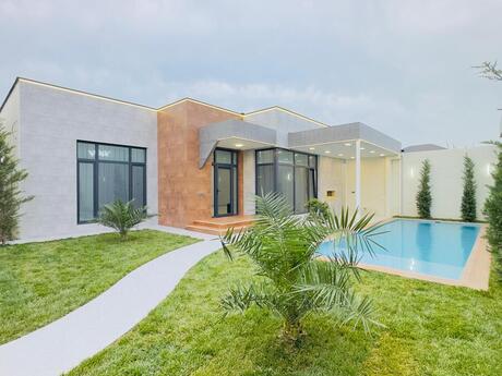 4 otaqlı həyət evi/bağ evi - Mərdəkan q. - 160 m²